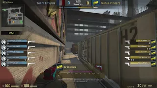 Natus Vincere s1mple Glock Ace vs EnvyUs Train @ ESL PRO LEAGUE 6