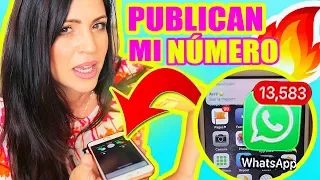 PUBLICAN MI NÚMERO DE CELULAR! Broma Pesada a SandraCiresArt - La VENGANZA del Pipi!