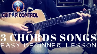 Easy Beginner Songs With 3 Chords - Acoustic Guitar Lesson With Darrin Goodman