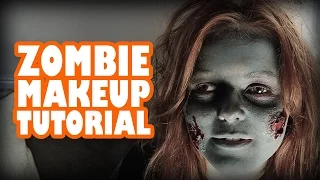 Blind Girl Does Halloween Zombie Makeup Tutorial | Lucy Edwards