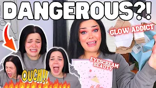 HOT MESS... LITERALLY! Dangerous Product?! | Chaotic Double Unboxing & Try On!