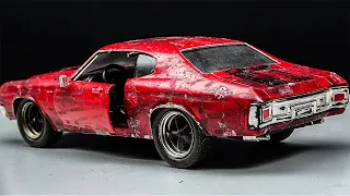 Restoration Damaged Chevy Chevelle 1970 || Fast and Furious