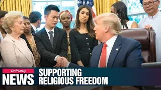 Trump says he will bring up issue of religious persecution to Kim Jong-un