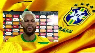 Neymar CHORA em entrevista após goleada pela Copa América!