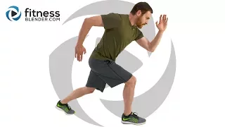 Intense At Home Pyramid HIIT Workout with Warm Up & Cool Down