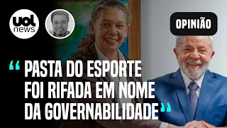 Lula deixou ministério do Esporte mais parrudo para ser consumido pelo PP, diz Sakamoto