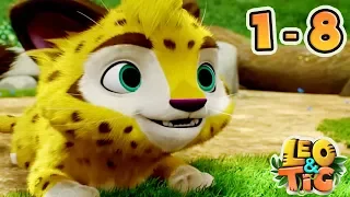 Leo and Tig - All 8 episodes collection - New animated movie 2018 - Kedoo ToonsTV
