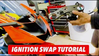 How To Replace Yamaha R6 Ignition Lock & Key System (Step-by-Step Tutorial)
