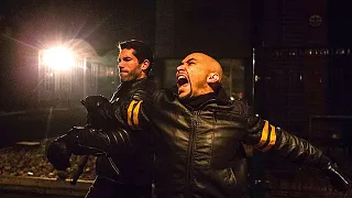 Scott Adkins vs Tim Man - Accident Man