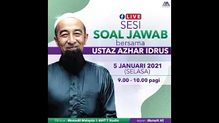 🔴 Live Stream (05/01/2021) Sesi Soal Jawab Bersama Ust Azhar Idrus - Mamadil HQ