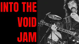 Into The Void Jam Black Sabbath Style Guitar Backing Track (C# Minor)