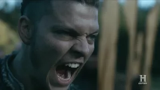 Vikings S5x10 Ivar walks and inspiring speech