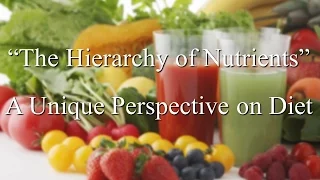 The Hierarchy of Nutrients