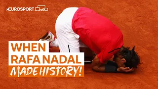 A jaw-dropping 2012 Roland Garros final between Rafael Nadal and Novak Djokovic | Eurosport Tennis