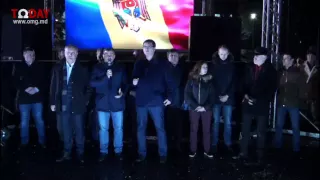 LIVE Пресс-конференция лидеров оппозиции 28.01.2016 "Omega Today" Moldova