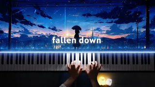 Undertale OST - Fallen Down 'Rain ver' (Piano) + sheet music