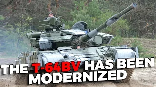 Ukrainian Armed Forces show modernized T-64BV tanks