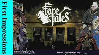 First Impressions | Foretales [Demo]