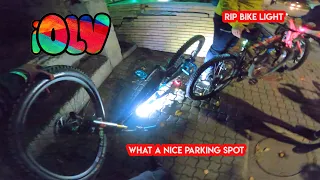 HOW TO BREAK A 400 EURO BIKE  LIGHT IN 3 SECONDS