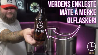 Enkle er ofte det beste? Merking av flasker