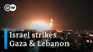 Israel says it hit Hamas targets in Gaza and Lebanon | DW News