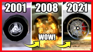 Gta evolution of tires (2001 -2020) | Gta tire logic | gta tire comparison | xpota evolution | Gta v