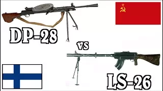 Light Machine Guns in Finland: DP-28 vs LS-26