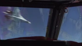 Russian Su-27 Flanker Intercept U.S. Air Force B-52 bomber Over Black Sea