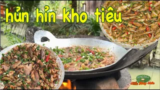 Mặn mòi HỦN HỈN KHO TIÊU - Món quê sao nhớ thiệt nhiều mẹ ơi! | Đặc sản miền sông nước