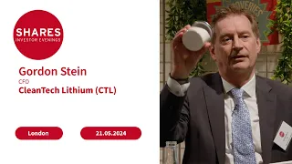 CleanTech Lithium (CTL) - Gordon Stein, CFO