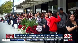 Locals at American Idol Auditions