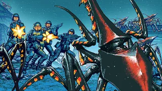 Endless BUG Invasion in Starship Troopers Terran Command Gameplay