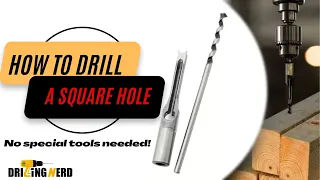 How to Drill a Square Hole: A Step-by-Step Tutorial - Drilling Nerd