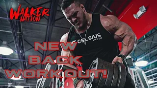 Nick Walker | NEW OFFSEASON BACK AND BICEP WORKOUT! | ROAD TO OLYMPIA 2022!