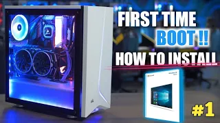 #1 | After PC Build How to Install Windows | PC Build Guide 2022 | Window installation in New PC