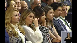 Angélica Rivera e hijas lloran tras agradecimiento de Peña Nieto durante informe