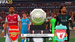 FIFA 20 | Arsenal vs Liverpool - FA Community Shield - Full Match & Gameplay