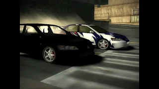 MITSUBISHI LANCER Evolution VIII vs MITSUBISHI Evolution - Speedtrap - Need for Speed™ Most Wanted