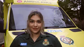 Hina talks about joining LAS and doing a paramedic apprenticeship with us