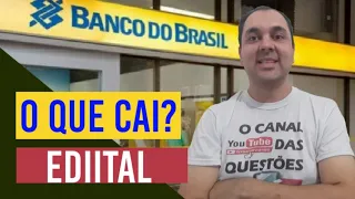 O QUE CAI NO BANCO DO BRASIL I edital concurso BANCO DO BRASIL 2023 I o que estudar concurso bb 2023