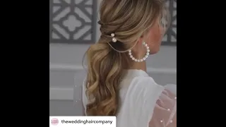 Perfect Bridal Ponytail by Julia Fratichelli