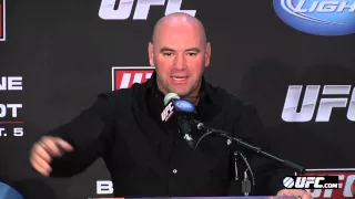 UFC on FX 5: Dana Explains the Jeremy Stephens Situation