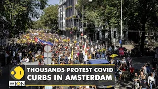 Netherlands: Thousands protest against Covid-19 curbs in Amsterdam | Latest English News | WION