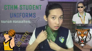 UST CTHM: Tourism Student Uniforms | Tourism Student Philippines