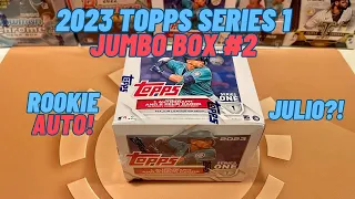 2023 Topps Series 1 Jumbo Box #2 - Rookie Auto & Julio!