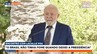 LULA: " Tudo foi destruído por BOLSONARO e pelo GOLPISTA TEMER"