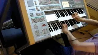 Music from The Lord of the Rings Trilogy on YAMAHA STAGEA ELS-01C Electone Organ