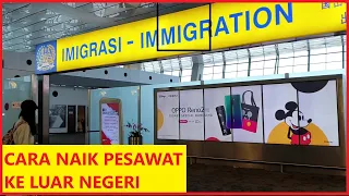 Tutorial Cara Naik Pesawat Pertama Kali Ke Luar Negeri Bagi Pemula