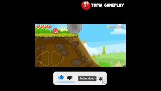 Red Ball 4 Level 9 vs 10 vs 12 Top Speed Gameplay #shorts