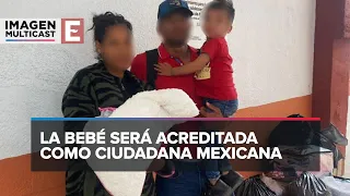 Migrante venezolana entra en labor de parto en el tren La Bestia